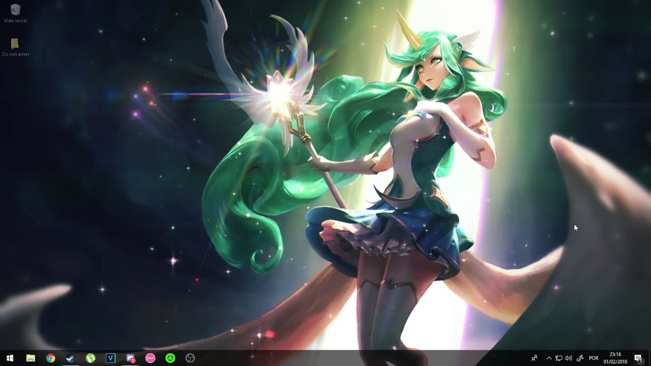 Soraka Wallpaper - Soraka Star Guardian , HD Wallpaper & Backgrounds