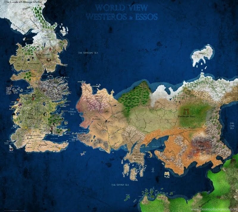 Game Of Thrones Map , HD Wallpaper & Backgrounds