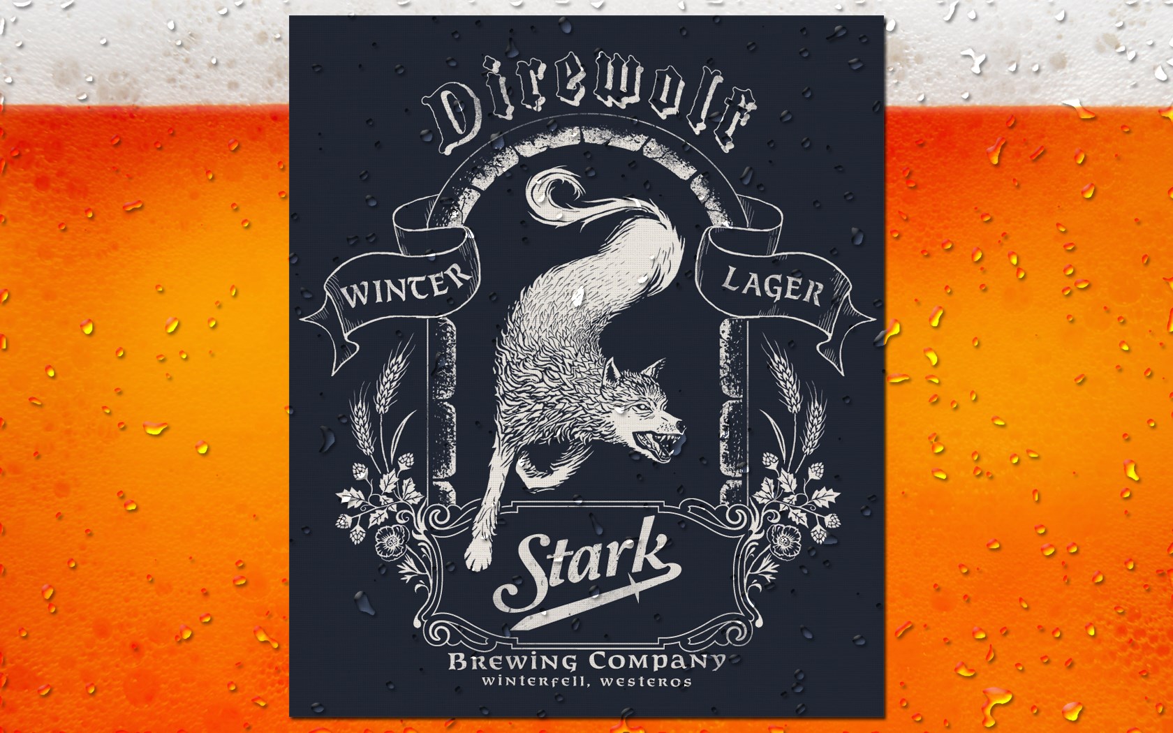 Game Of Thrones Dire Wolf Lager 1846770 Hd Wallpaper