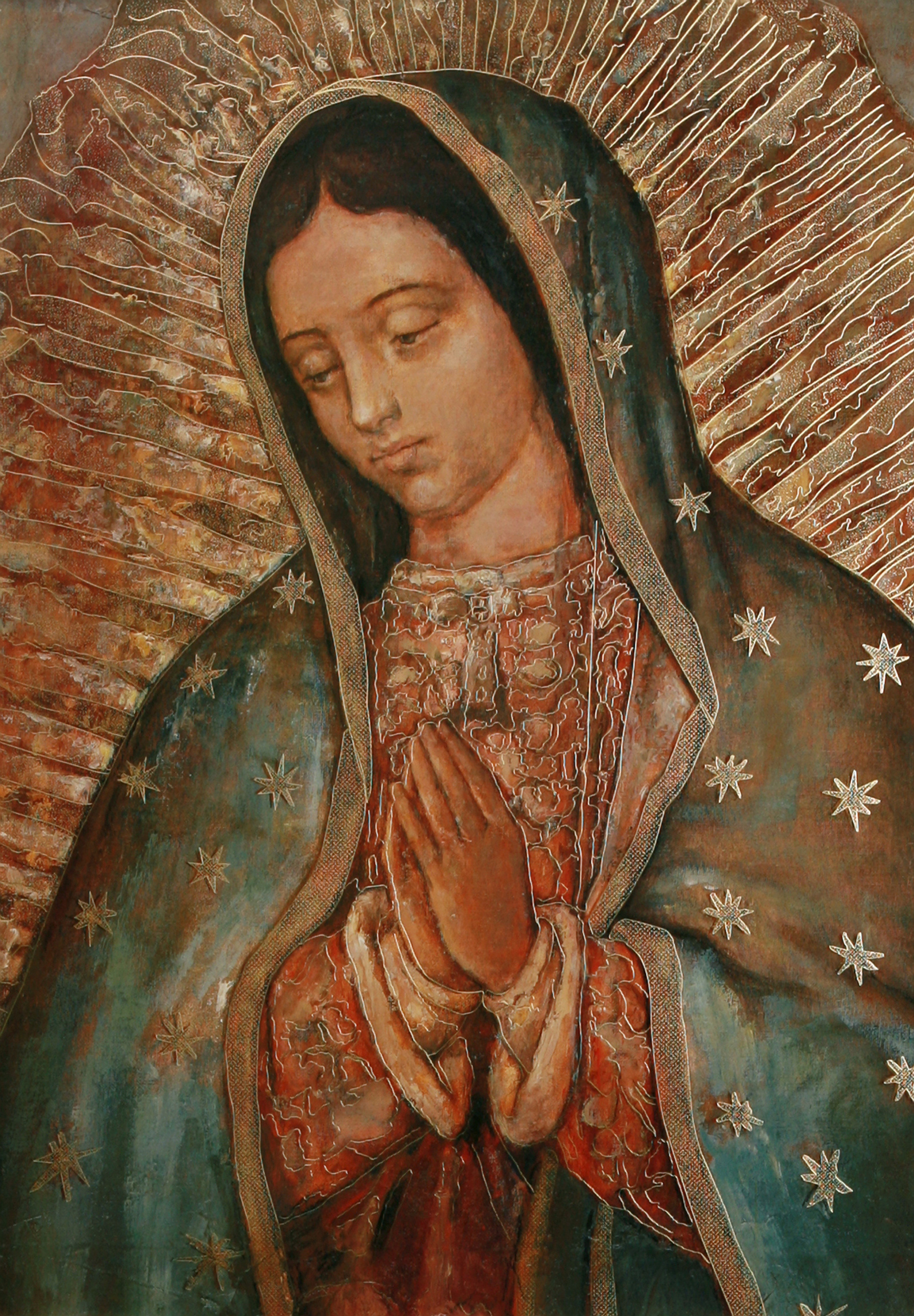 Virgin Maria Wallpaper For Android - Virgen De Guadalupe , HD Wallpaper & Backgrounds