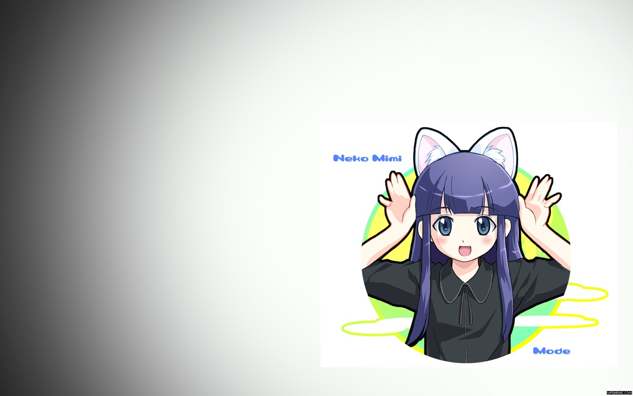 Neko Mimi Mode - Cartoon , HD Wallpaper & Backgrounds