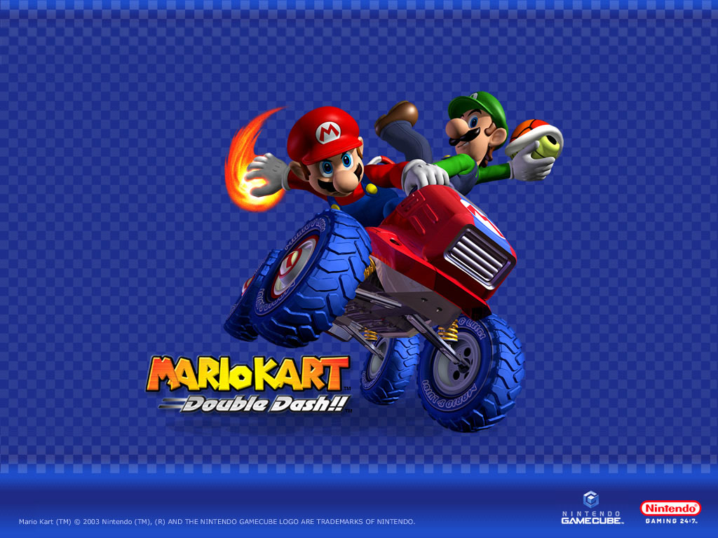 Wallpaper Download Original - Mkdd Mario And Luigi , HD Wallpaper & Backgrounds