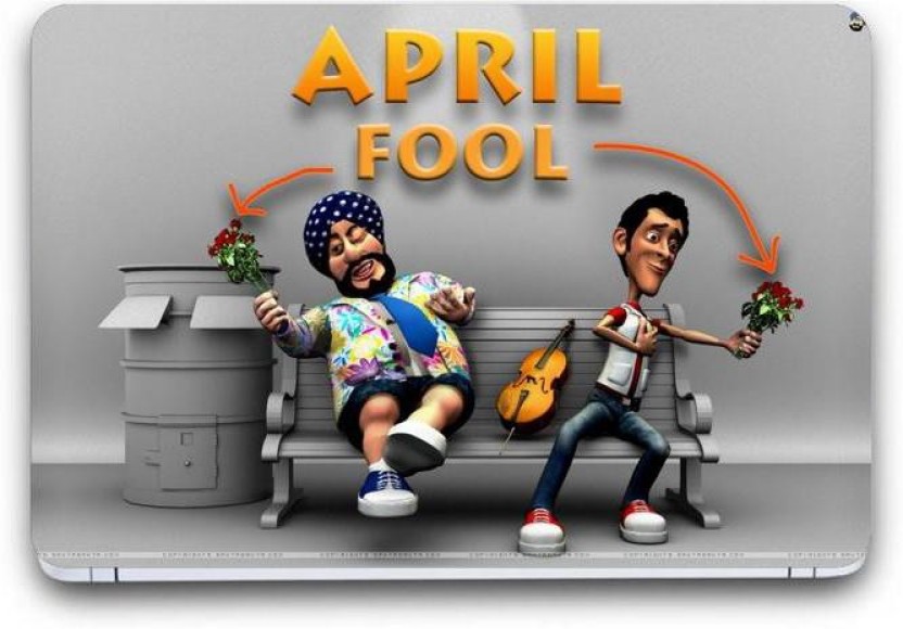 Punix April Fool Exclusive Laptop Skin Sticker Decal - April Fools Day Fb Cover , HD Wallpaper & Backgrounds