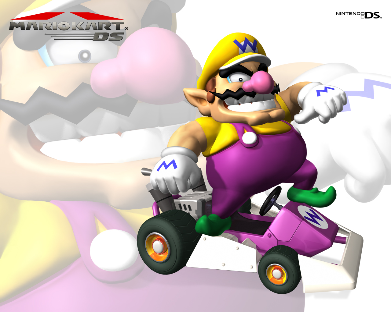 Wario - Mario Kart Characters Wario , HD Wallpaper & Backgrounds