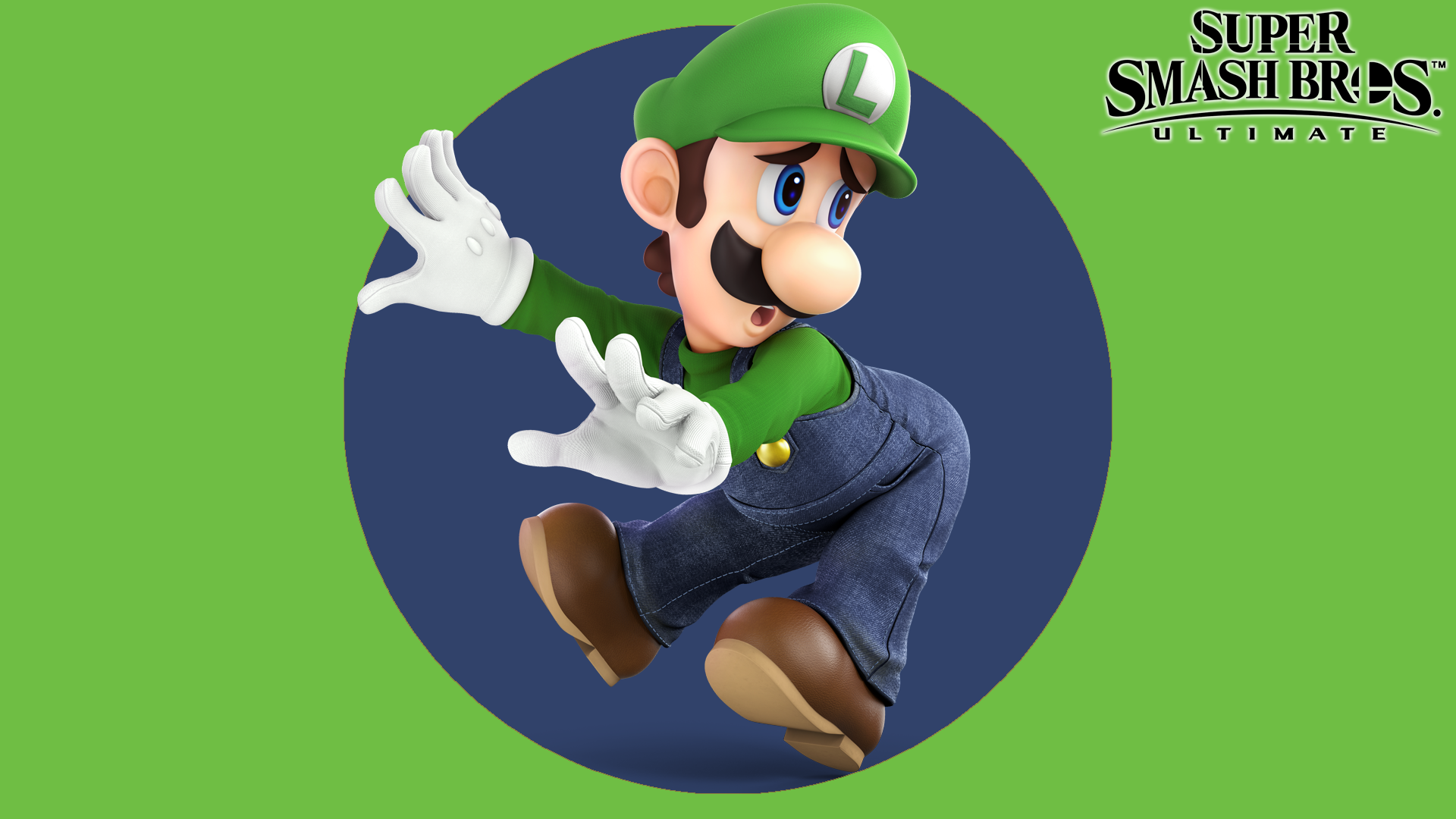 Ultimate Luigi Wallpaper - Super Smash Bros Ultimate Luigi , HD Wallpaper & Backgrounds