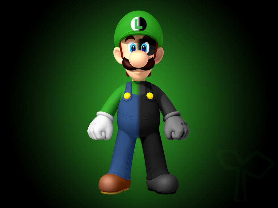 Super Mario Bros Images Luigi And Mr L Wallpaper Hd - Mr L Vs Luigi , HD Wallpaper & Backgrounds