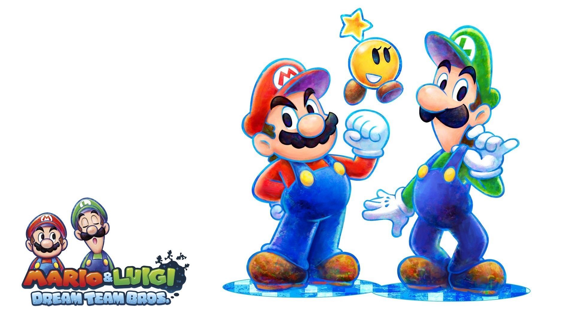 Mario And Luigi , HD Wallpaper & Backgrounds