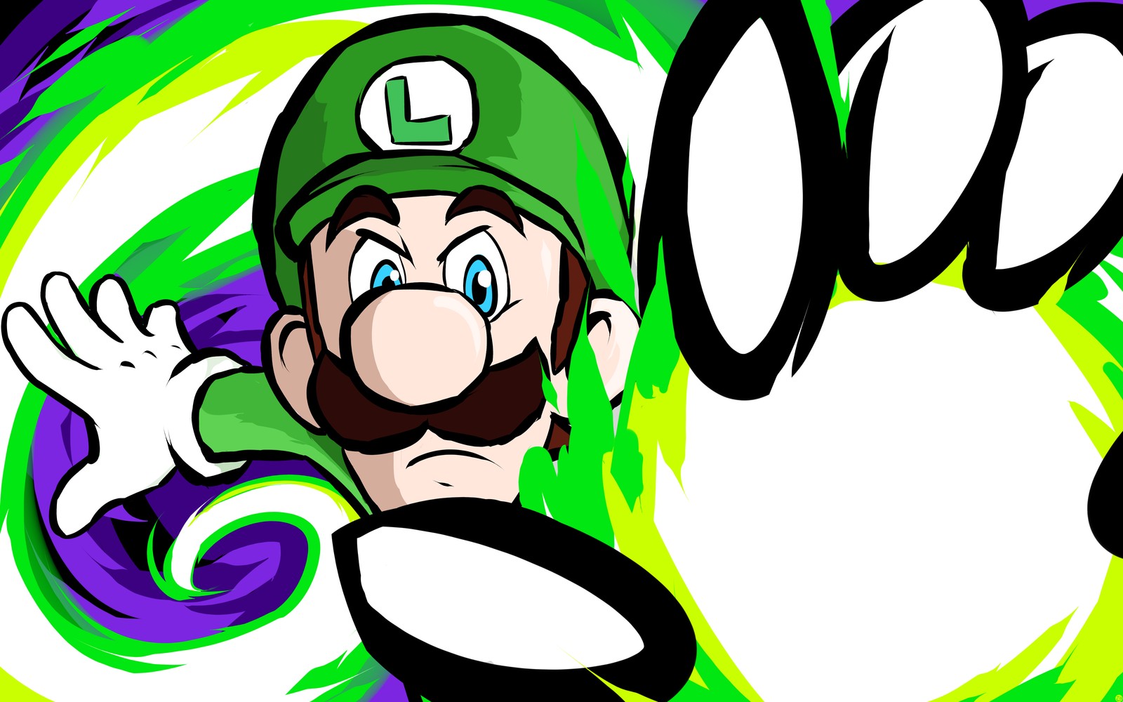 Ishmam Super Mario Super Mario Bros Mario Bros Luigi - Luigi , HD Wallpaper & Backgrounds