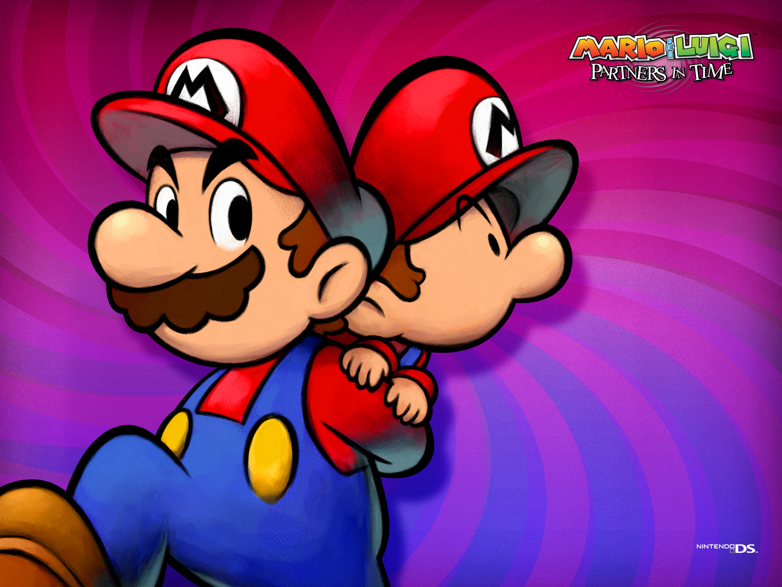 Downloads - Mario And Luigi Partners In Time Baby Mario , HD Wallpaper & Backgrounds