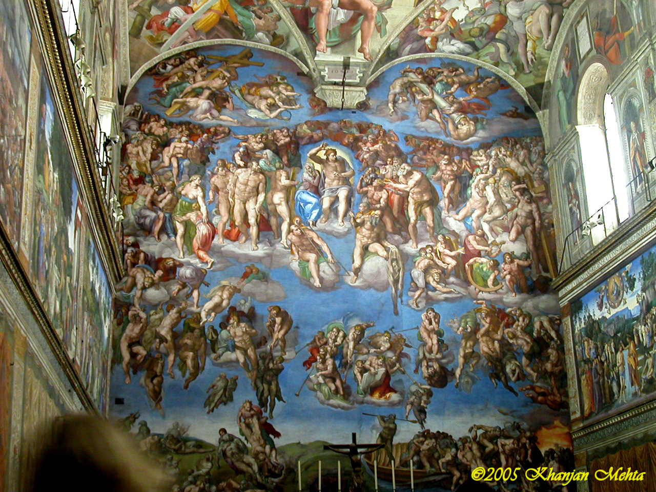 Hd Wallpaper Of Last Judgement Sistine Chapel Wallpaper, , HD Wallpaper & Backgrounds