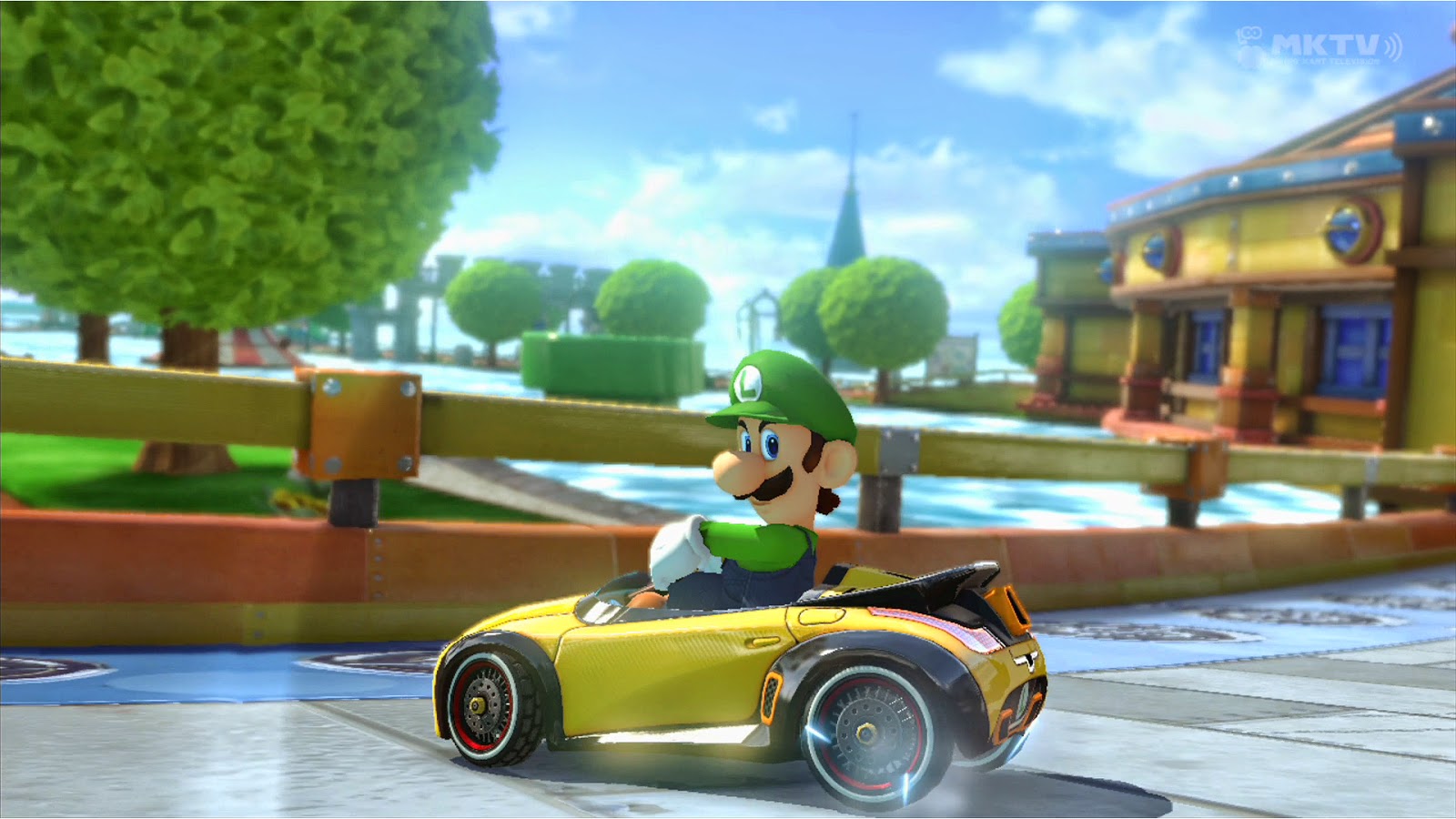 Mario Kart 8 Luigi Kart , HD Wallpaper & Backgrounds