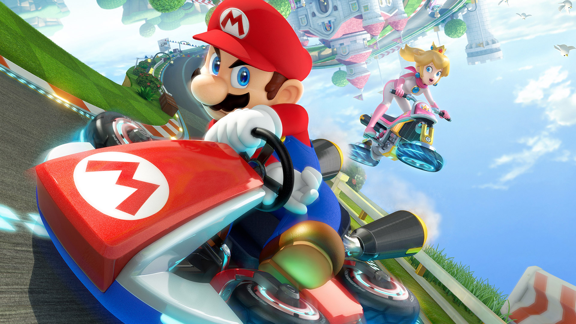 Timeline - Mario Kart 8 Full Hd , HD Wallpaper & Backgrounds