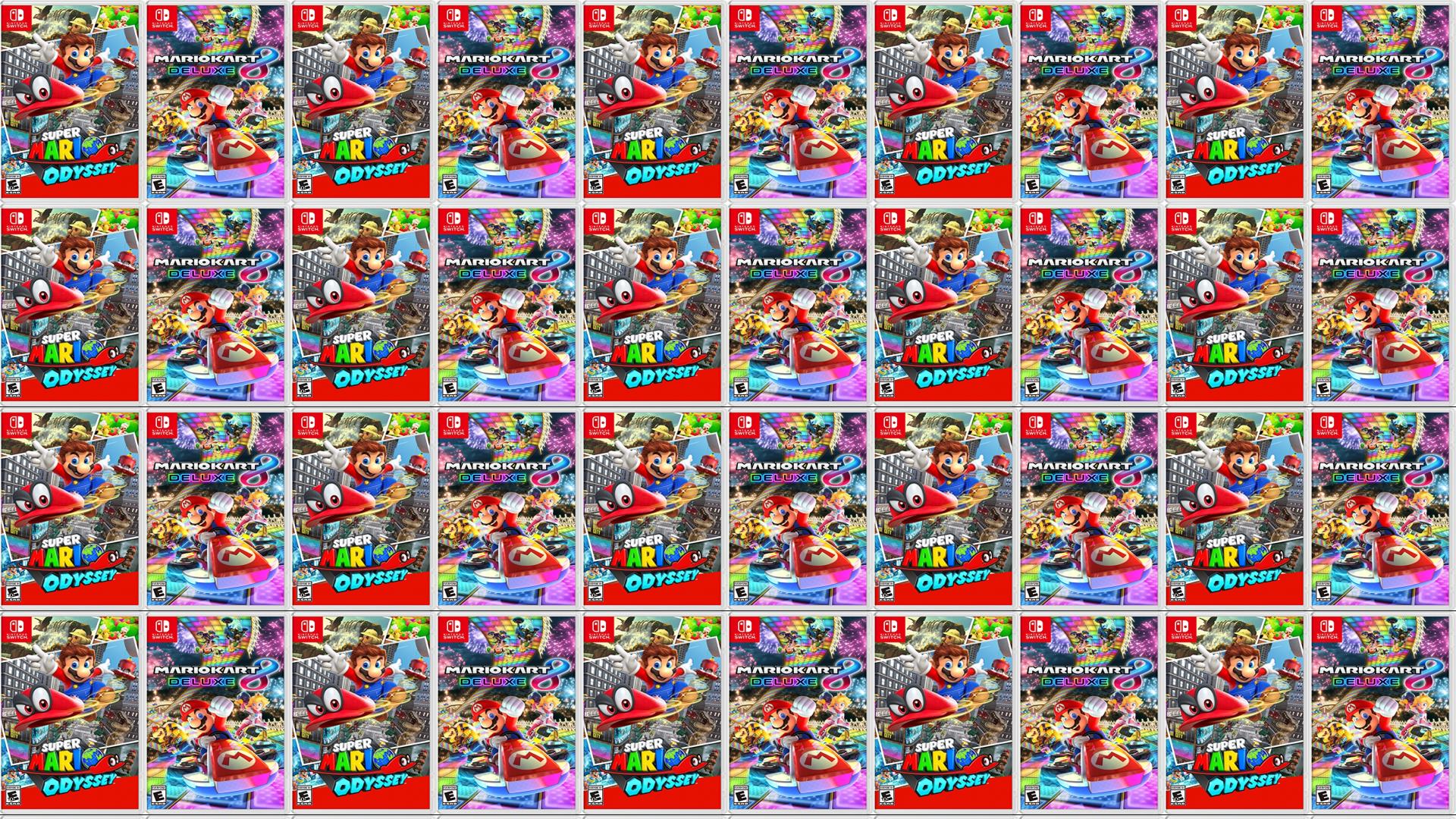 Super Mario Odyssey Mario Kart 8 Deluxe Wallpaper - Super Mario Odyssey Deluxe , HD Wallpaper & Backgrounds