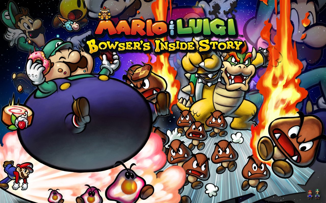 Wallpapers Id - - Mario And Luigi Bowser's Inside Story Bowser Jr's Journey , HD Wallpaper & Backgrounds