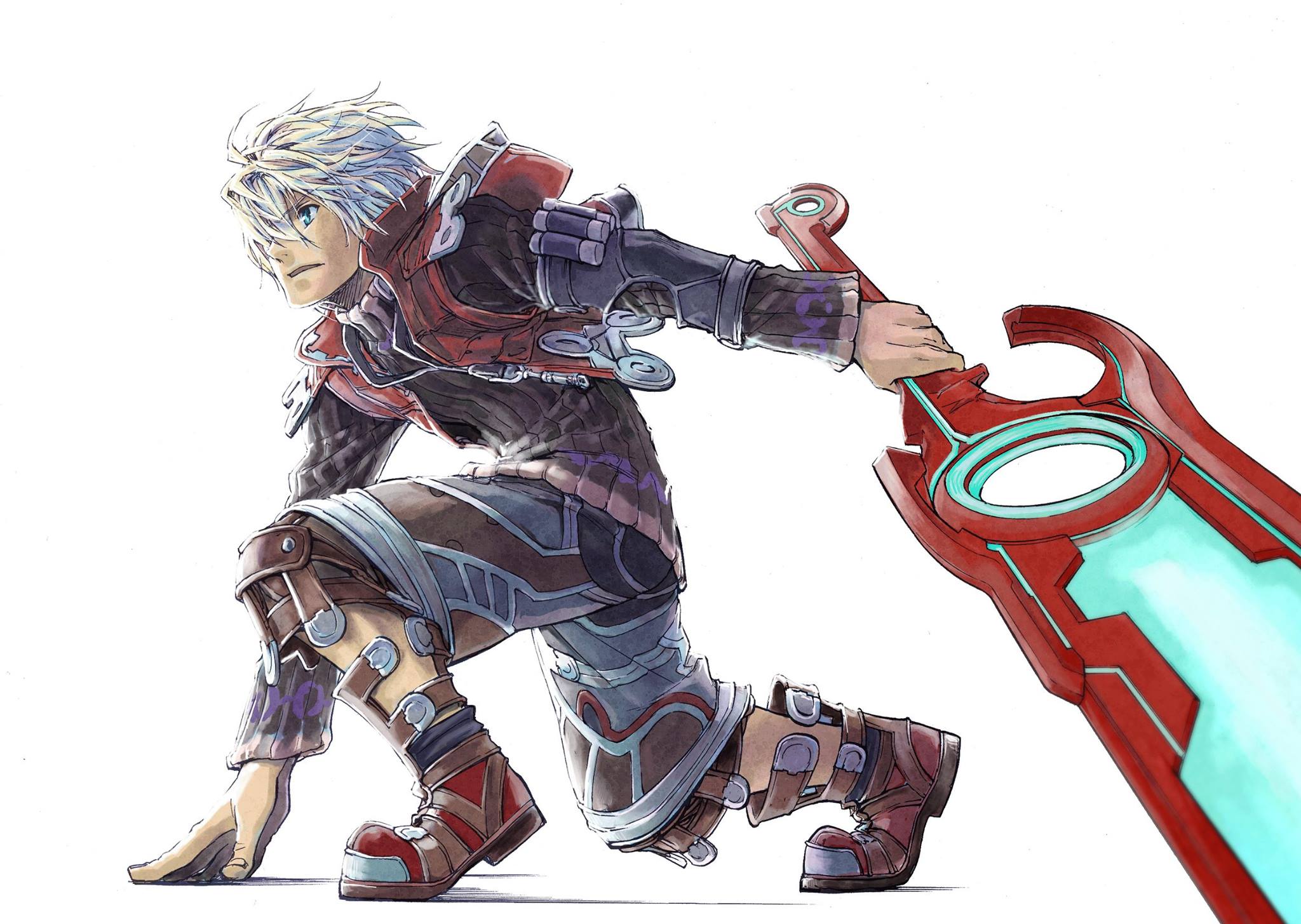 Xenoblade Wallpaper - Shulk Xenoblade Monado , HD Wallpaper & Backgrounds