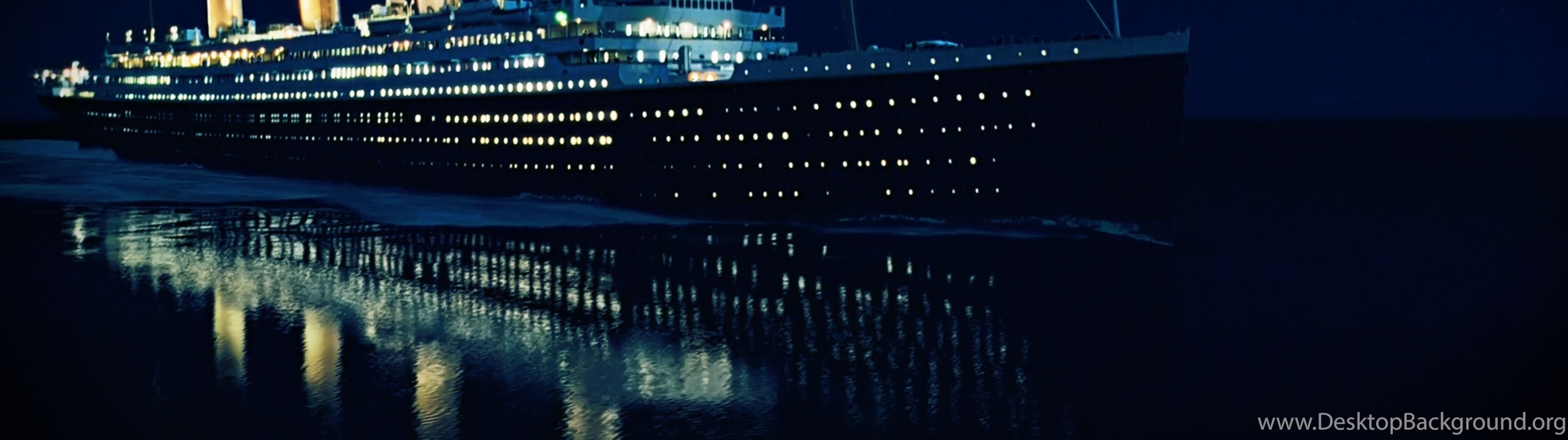 Dual Screen Wide - Titanic Ship Wallpapers Hd , HD Wallpaper & Backgrounds