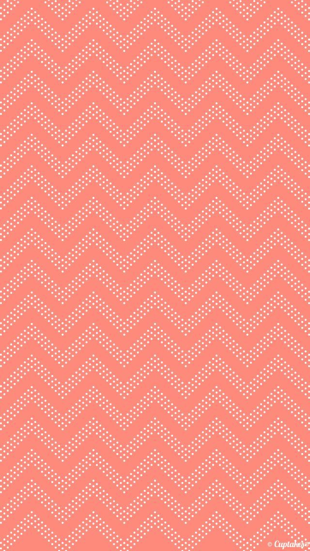 Salmon Chevron Chevron Pattern Wallpaper, Coral Wallpaper, - Salmon Pattern , HD Wallpaper & Backgrounds