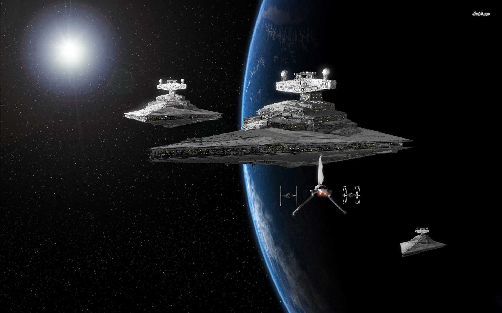 Star Destroyer - Revell Star Destroyer Light , HD Wallpaper & Backgrounds