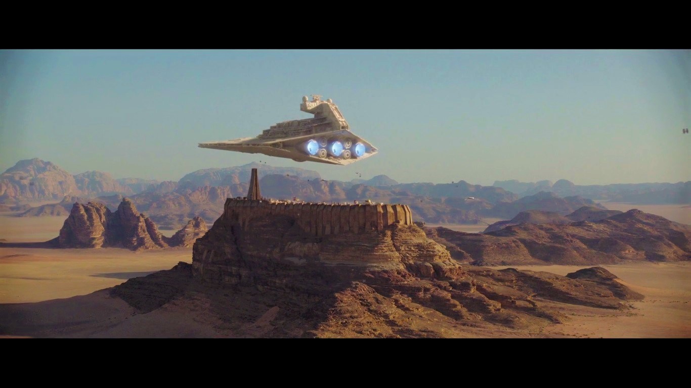 Star Destroyer Wallpaper - Star Wars Jedha Star Destroyer , HD Wallpaper & Backgrounds