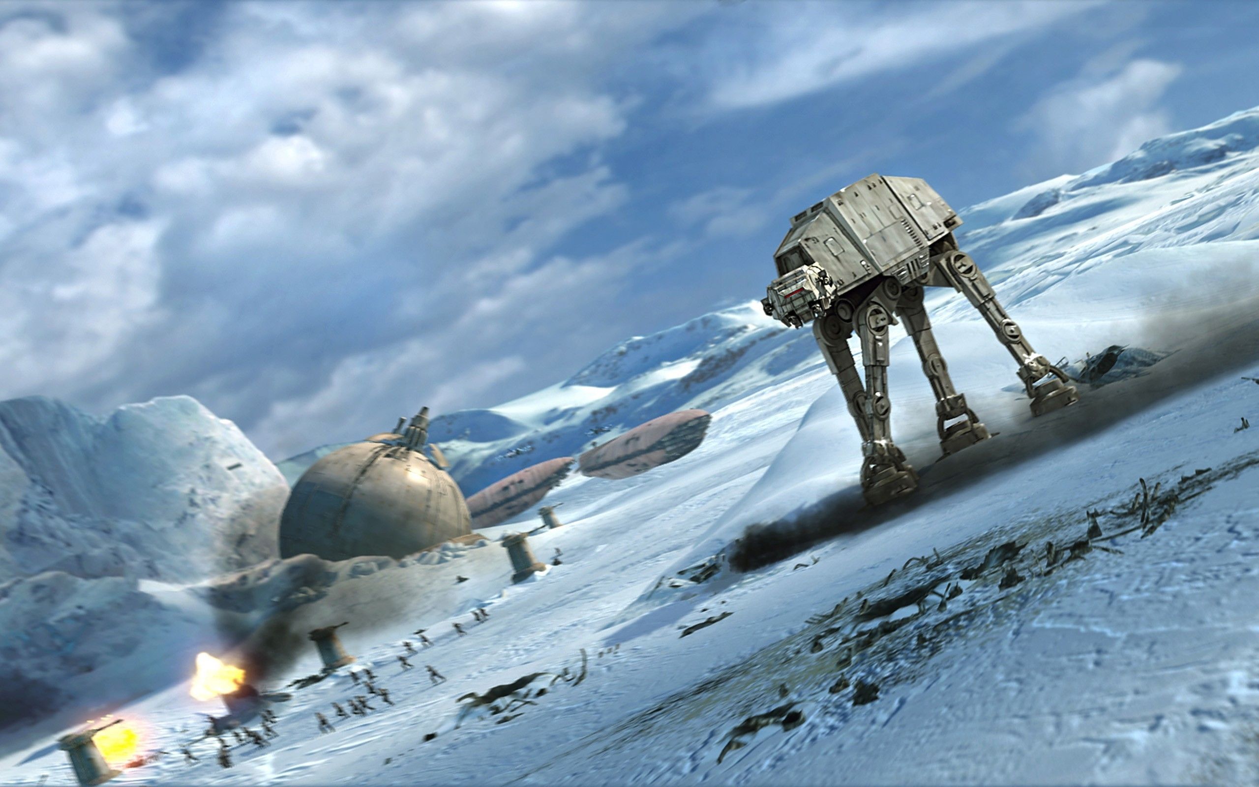 Star Wars Hoth Background , HD Wallpaper & Backgrounds