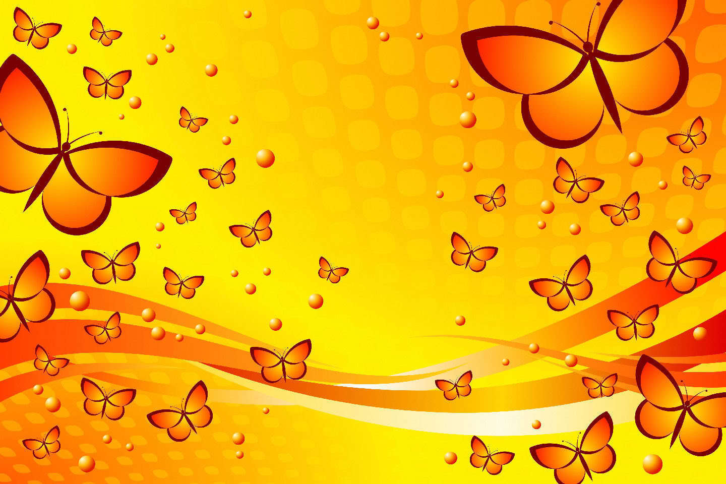 Pink And Yellow Butterfly Background , HD Wallpaper & Backgrounds