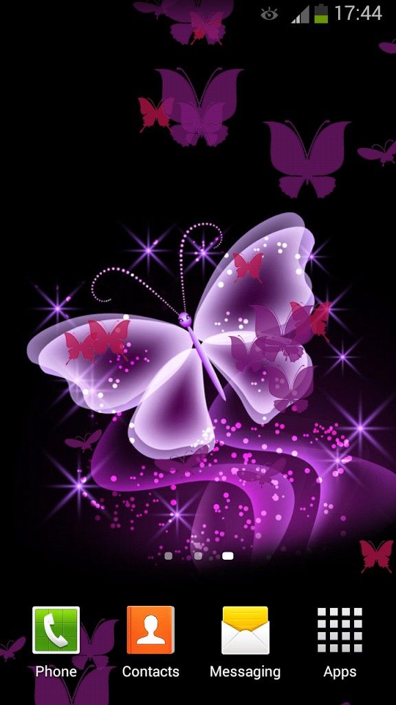 Free Butterfly Backgrounds For Android Fresh Purple - 3d Butterfly Wallpaper Hd , HD Wallpaper & Backgrounds