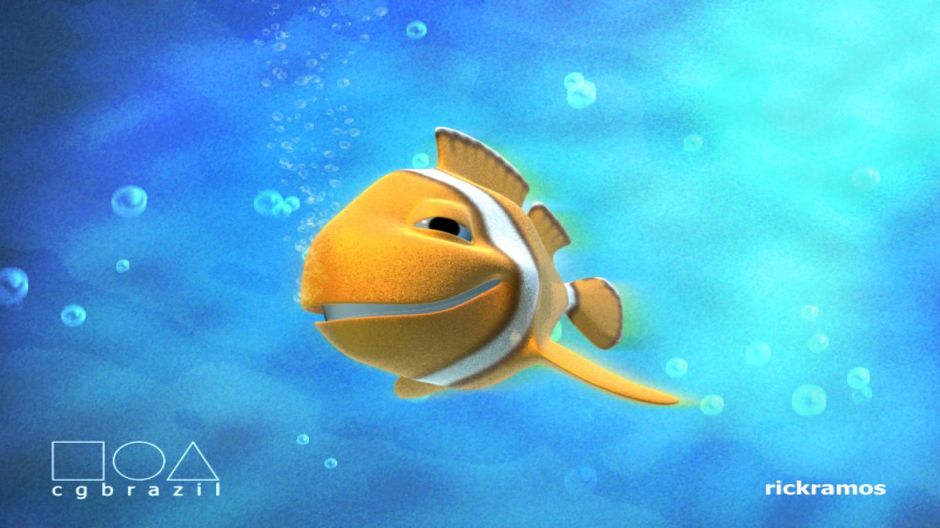 3d Fish Wallpaper Free Download - Hd 3d Wallpaper Fish , HD Wallpaper & Backgrounds
