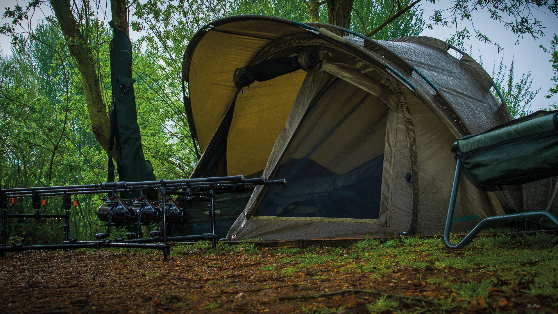 Saber Supra Lite Bivvy - Carp Fishing , HD Wallpaper & Backgrounds