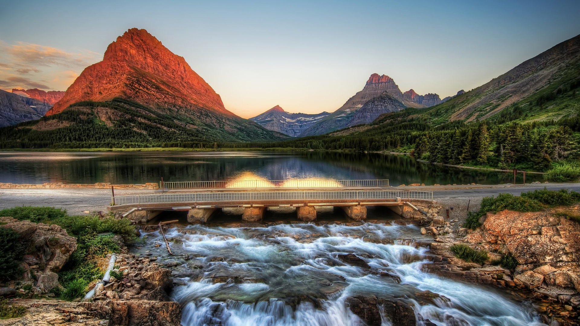 Beautiful Montana Scenery - Glacier National Park Photography , HD Wallpaper & Backgrounds