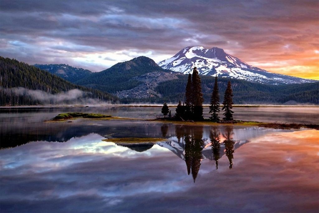 Beautiful Cool Scenery Wallpaper Images Mountains - Sparks Lake , HD Wallpaper & Backgrounds