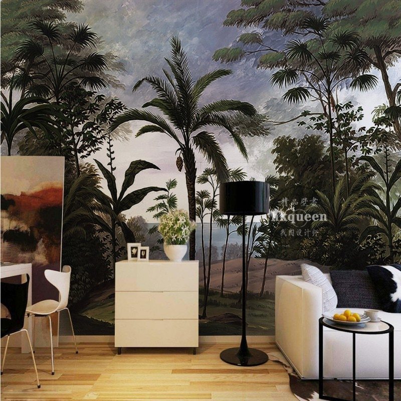 Custom 3d Mural 3d Scandinavian Scenery Wallpaper Background - Papier Peint Panoramique Ananbo , HD Wallpaper & Backgrounds