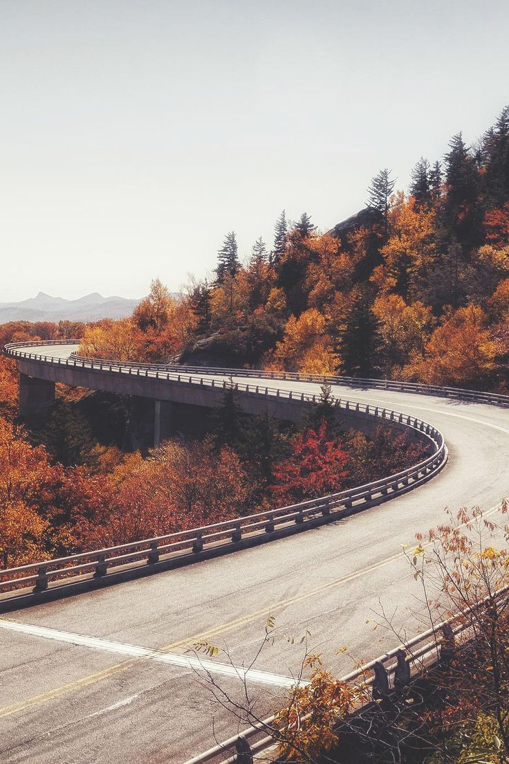 The Perfect Autumnal Feeling - Linn Cove Viaduct , HD Wallpaper & Backgrounds