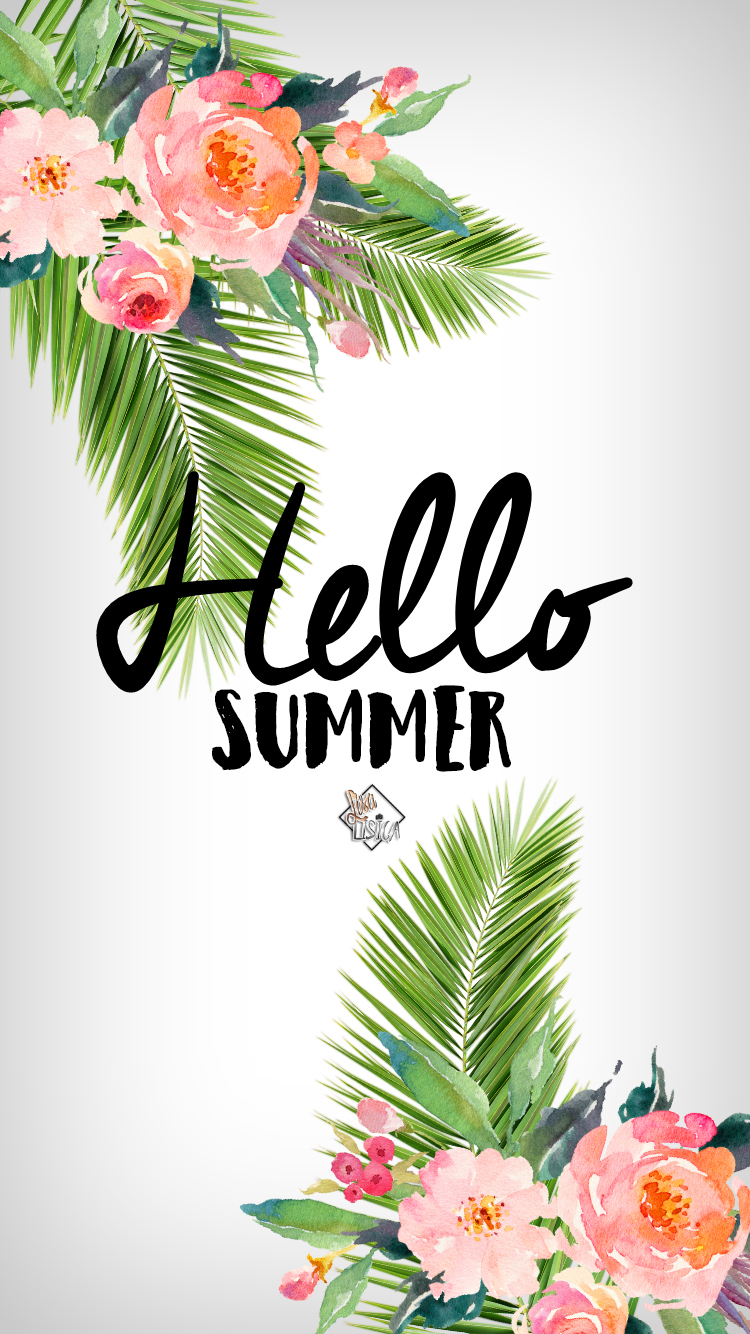 Hello Summer Phone Wallpaper I Lisa Lisica © - Hello Summer Wallpaper For Iphone , HD Wallpaper & Backgrounds