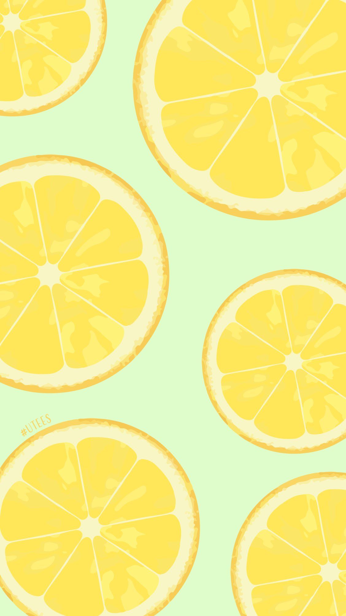 Summer Phone Screensavers I Iphone Backgrounds I Lemons - Summer Phone Screensavers , HD Wallpaper & Backgrounds