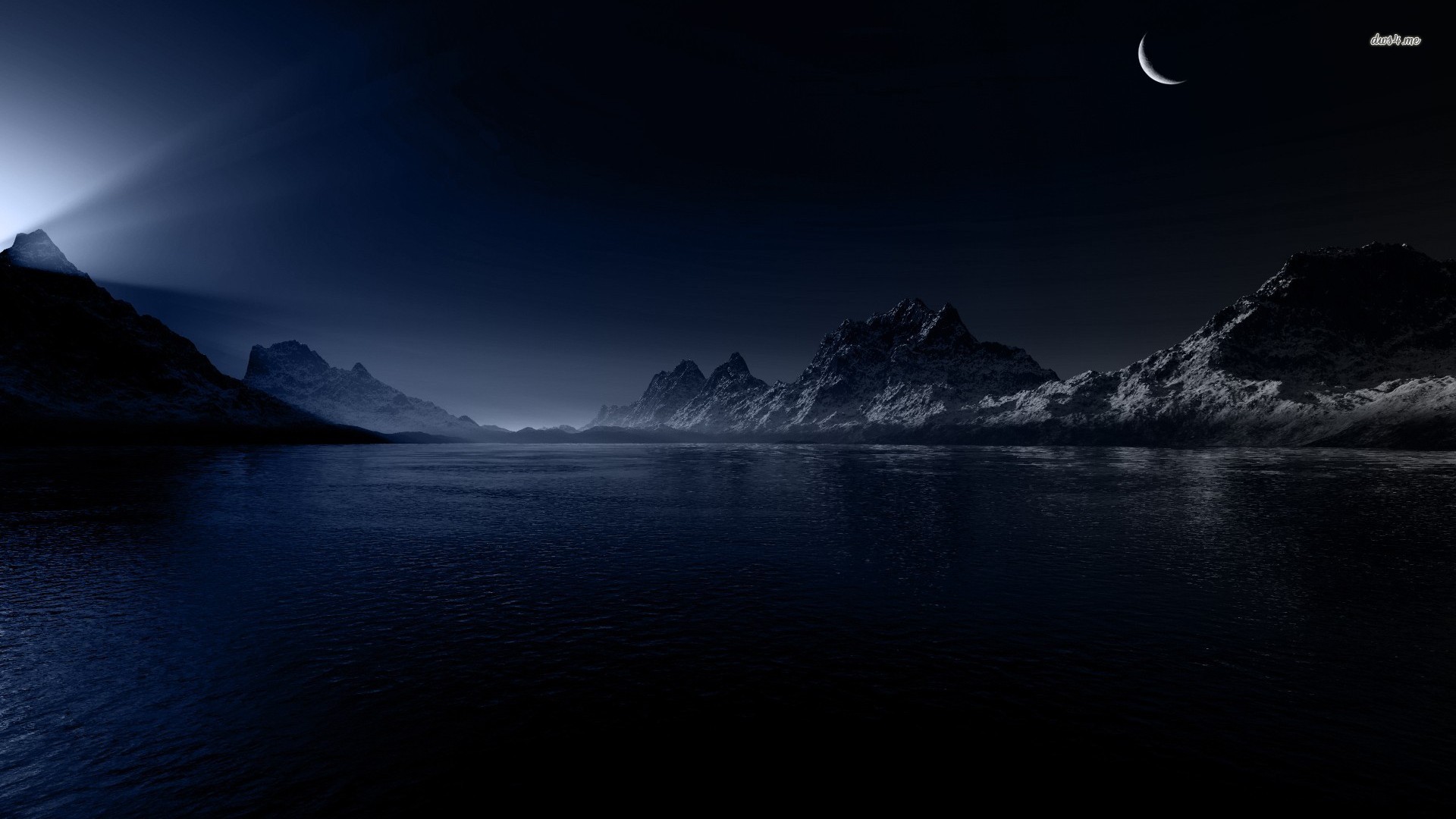 Night Lake Wallpaper Hd , HD Wallpaper & Backgrounds