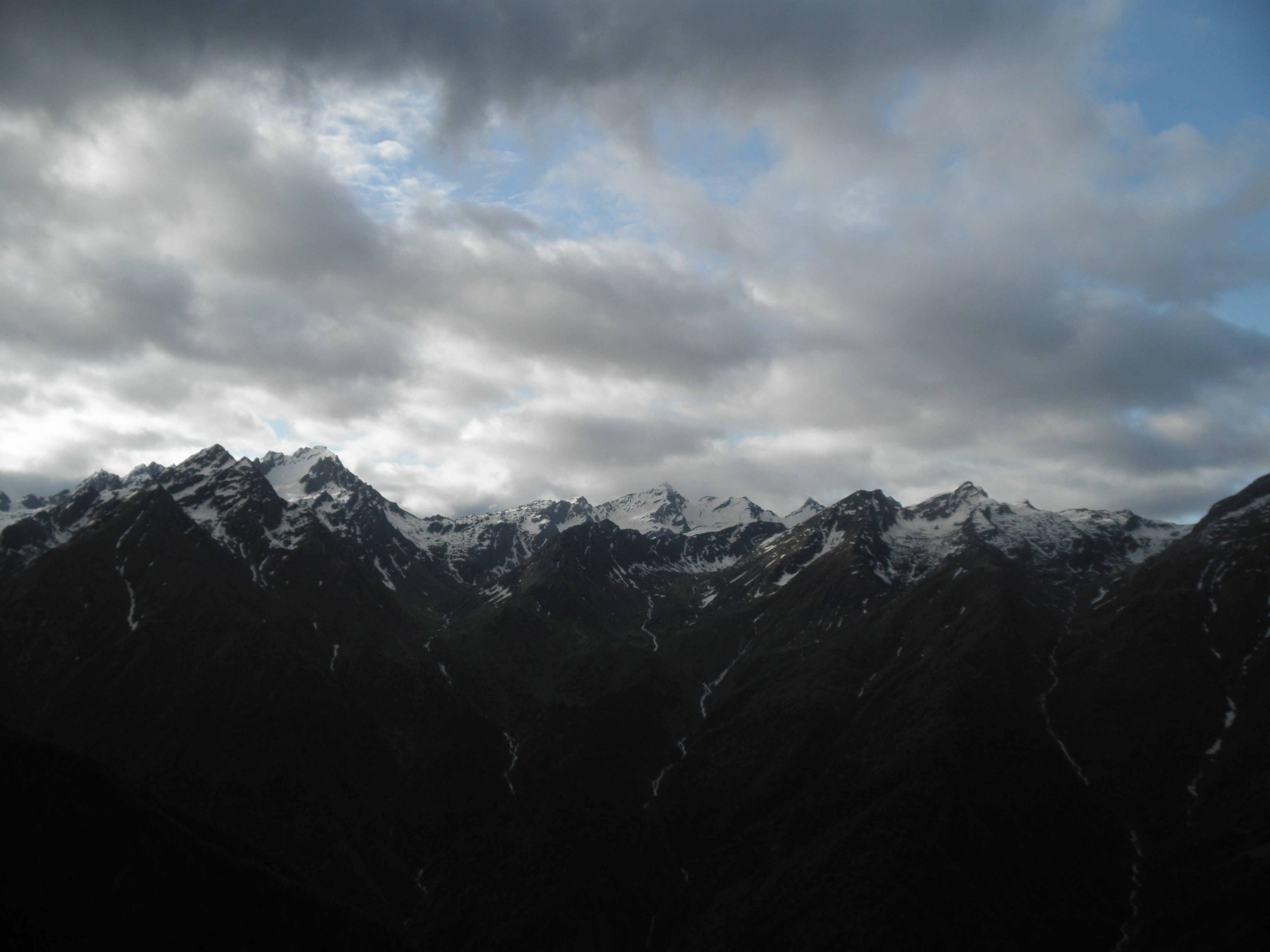 4288 × 3216 In Dark Mountains Himalayas Nature Amazing - Mountain Dark Nature Background , HD Wallpaper & Backgrounds