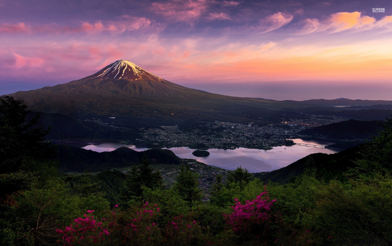Originalwide Mount Fuji Japan Asia Wallpapers - Mt Fuji , HD Wallpaper & Backgrounds