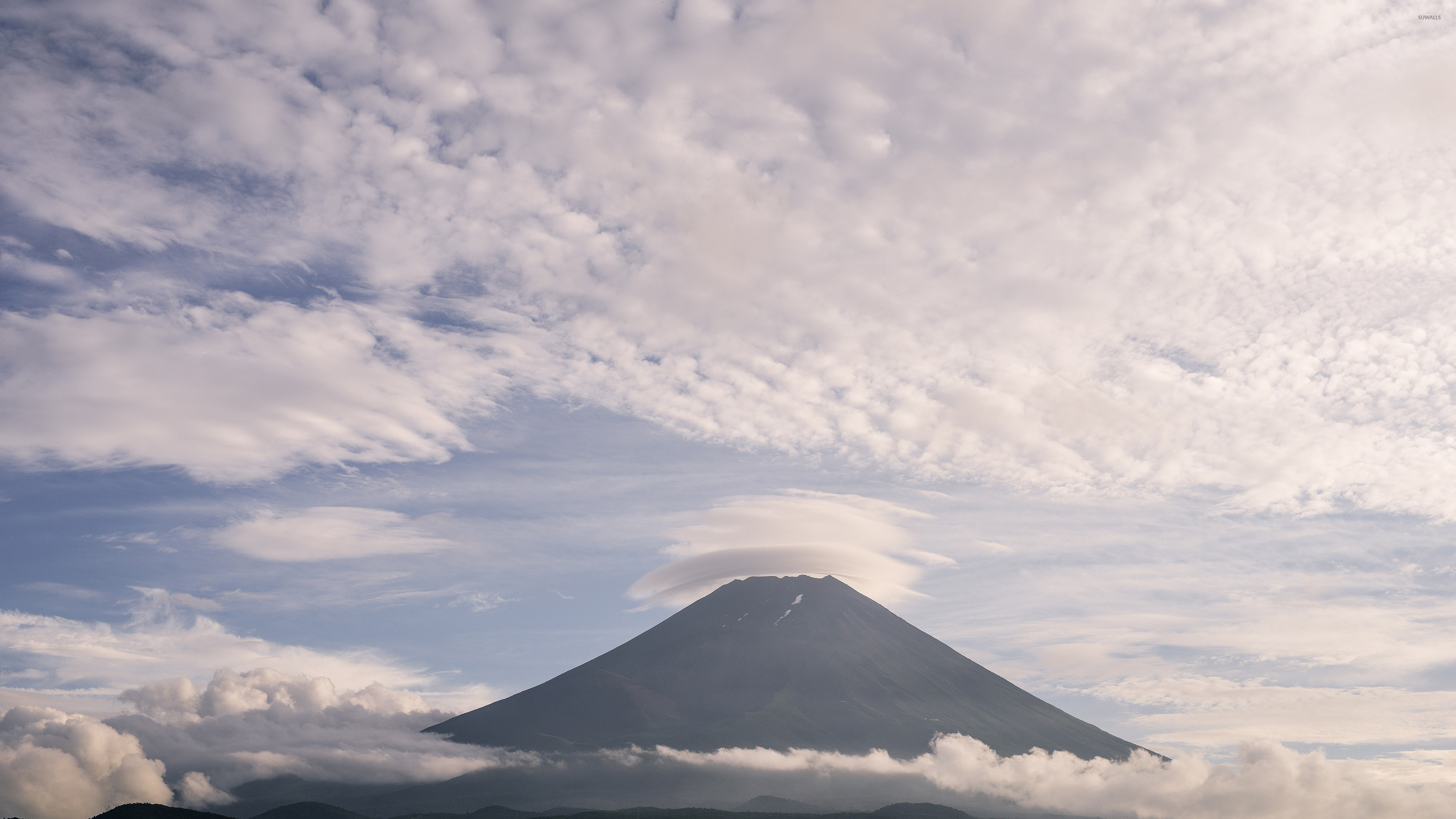 Mount Fuji [8] Wallpaper - Stratovolcano , HD Wallpaper & Backgrounds