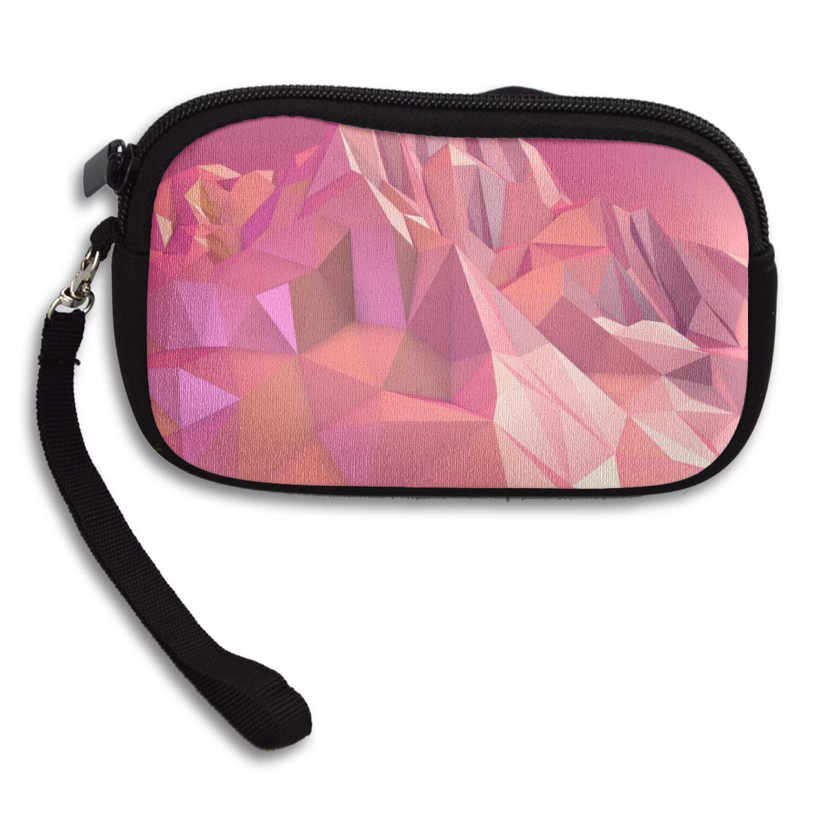 Jemys Low Poly Pink Mountain Wallpaper Small Wallet,wallet - Handbag , HD Wallpaper & Backgrounds