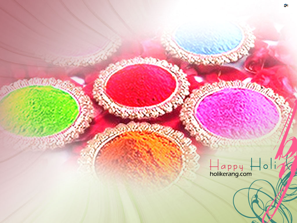Holi Wallpapers - Happy Holi Colours , HD Wallpaper & Backgrounds