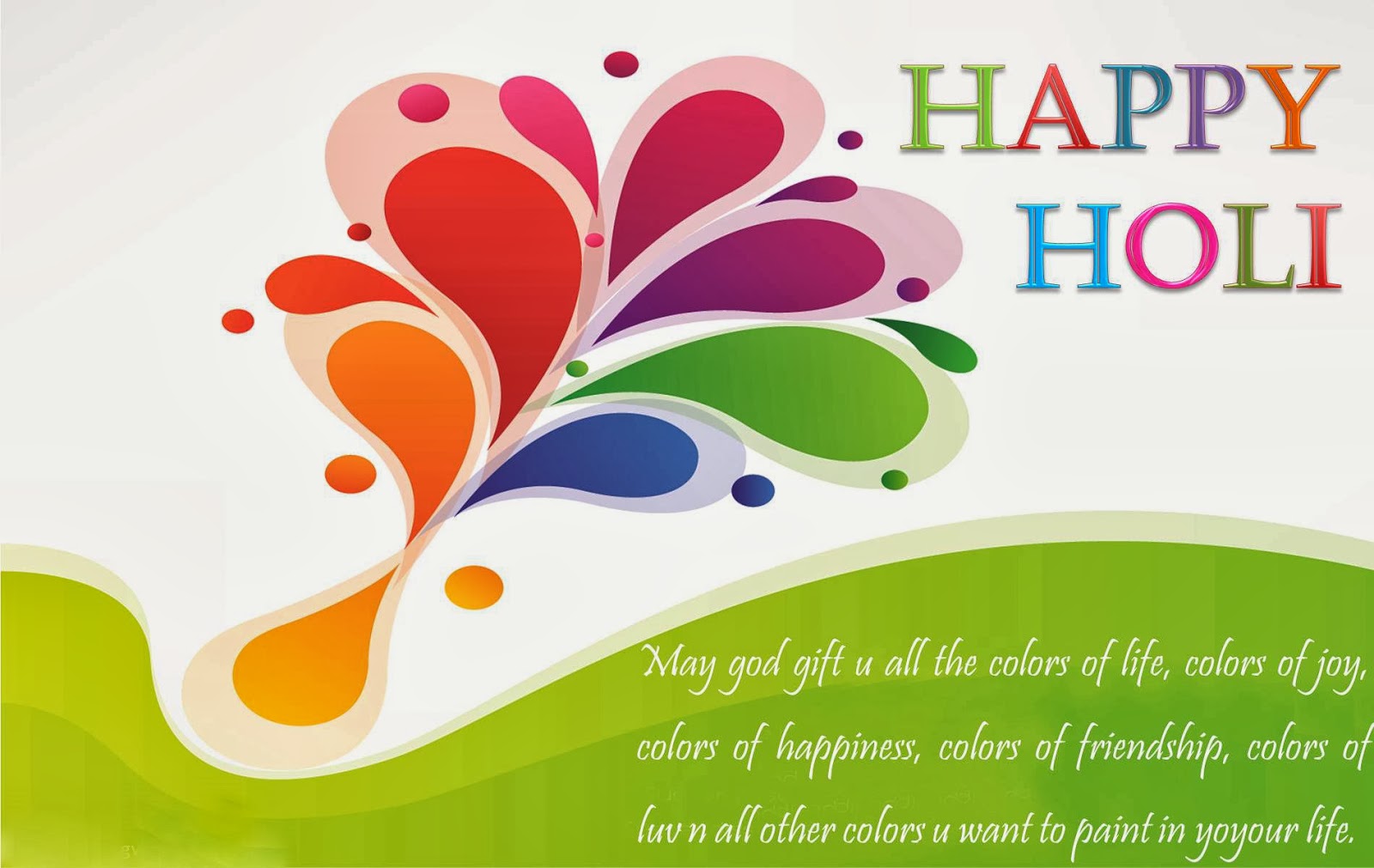 Holi Ke Wallpaper Download - Eco Friendly Holi Wishes , HD Wallpaper & Backgrounds