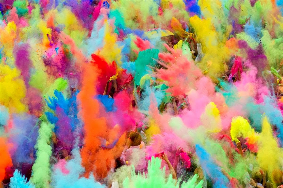 Holi Pictures, Holi Photo - Holi Festival , HD Wallpaper & Backgrounds