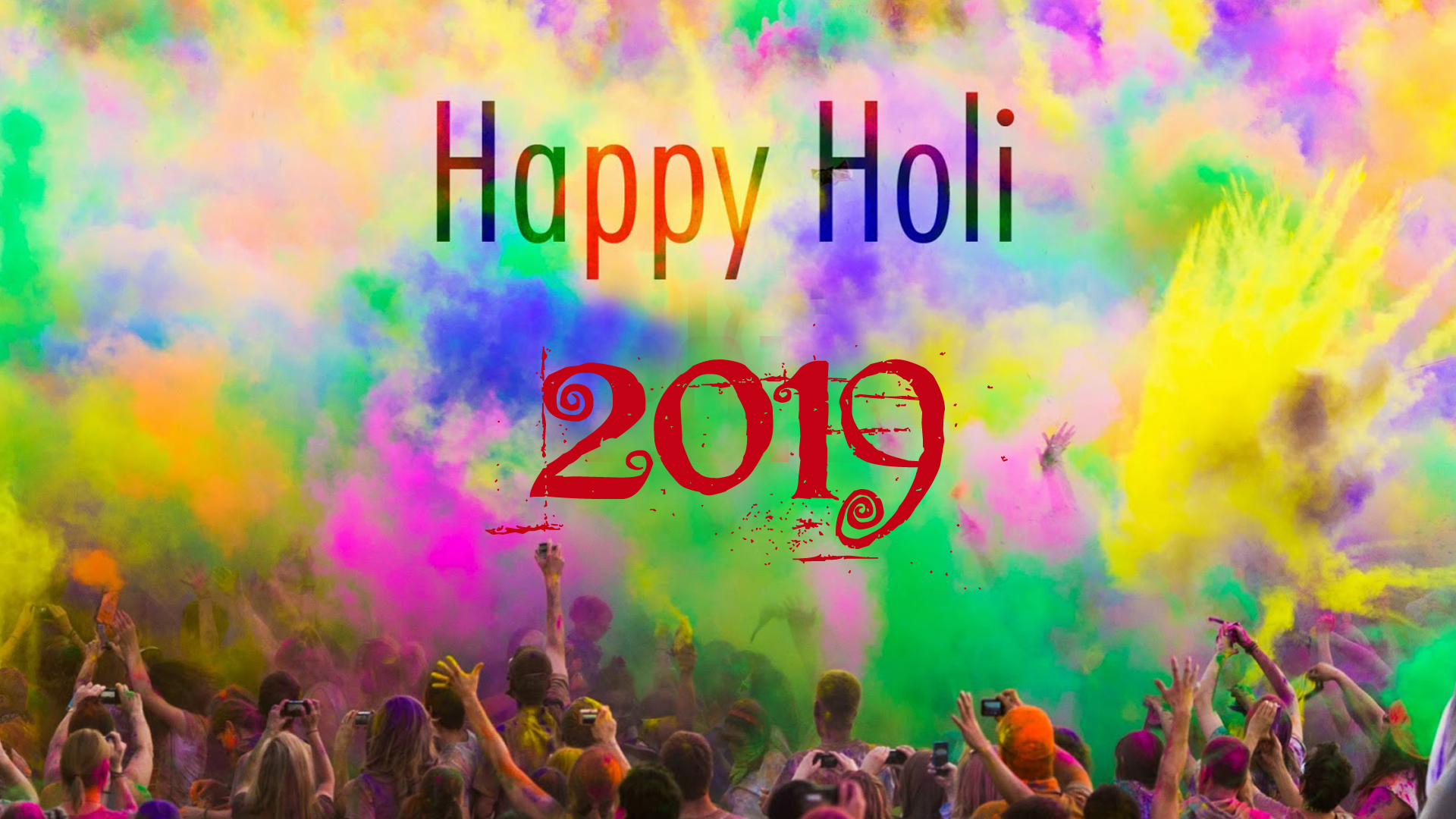 Available Downloads - Happy Holi In Advance , HD Wallpaper & Backgrounds