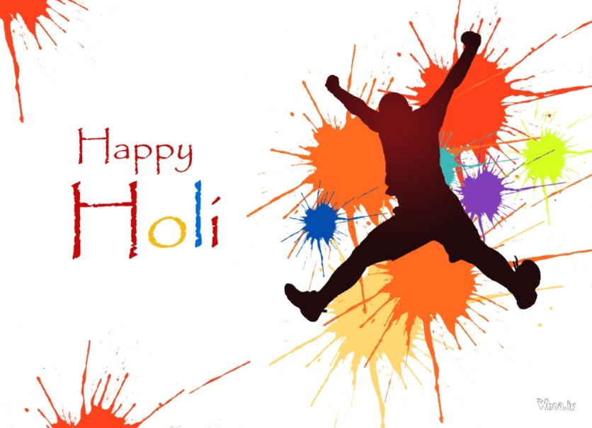 Colorful Happy Holi Png , HD Wallpaper & Backgrounds