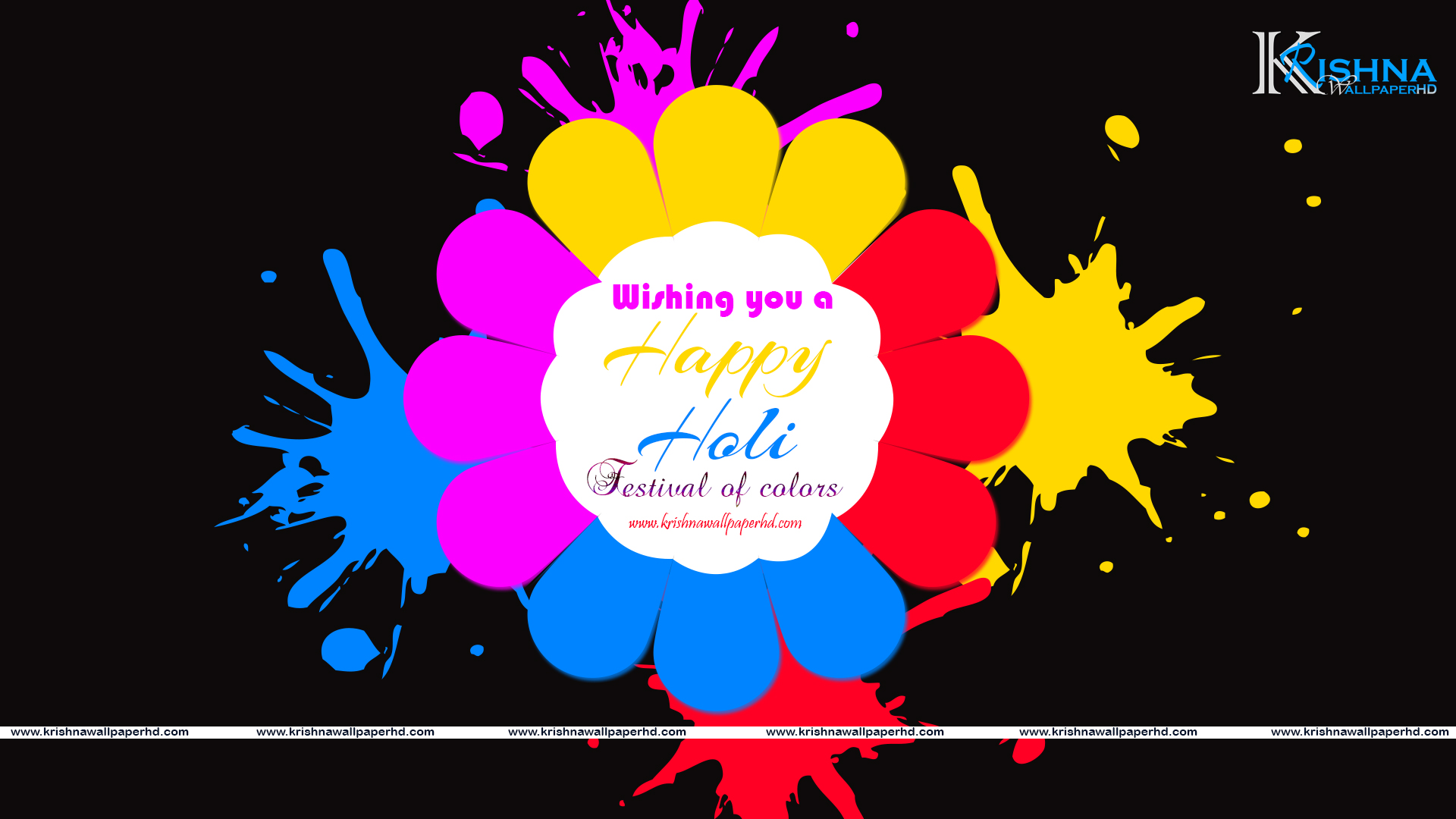 Happy Holi Wallpaper 2018 Hd - High Resolution Holi , HD Wallpaper & Backgrounds