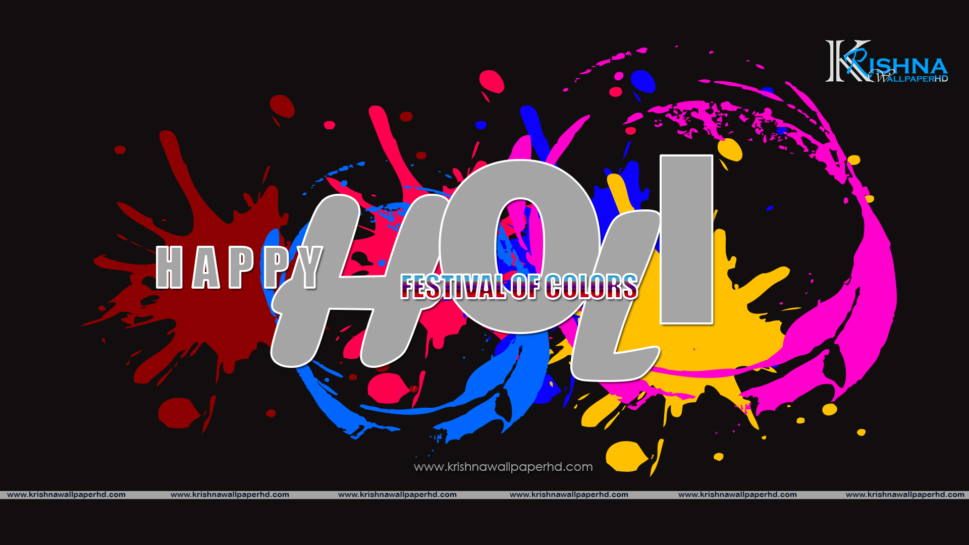 Holi Wallpaper - Soul Music Digital Painting , HD Wallpaper & Backgrounds