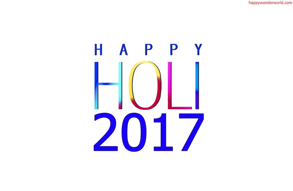 Happy Holi 2017 Color Festival Of Great India Wallpapers - Graphic Design , HD Wallpaper & Backgrounds