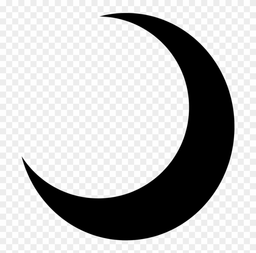 Crescent Moon Wallpaper Download - Simbolo De La Oscuridad , HD Wallpaper & Backgrounds