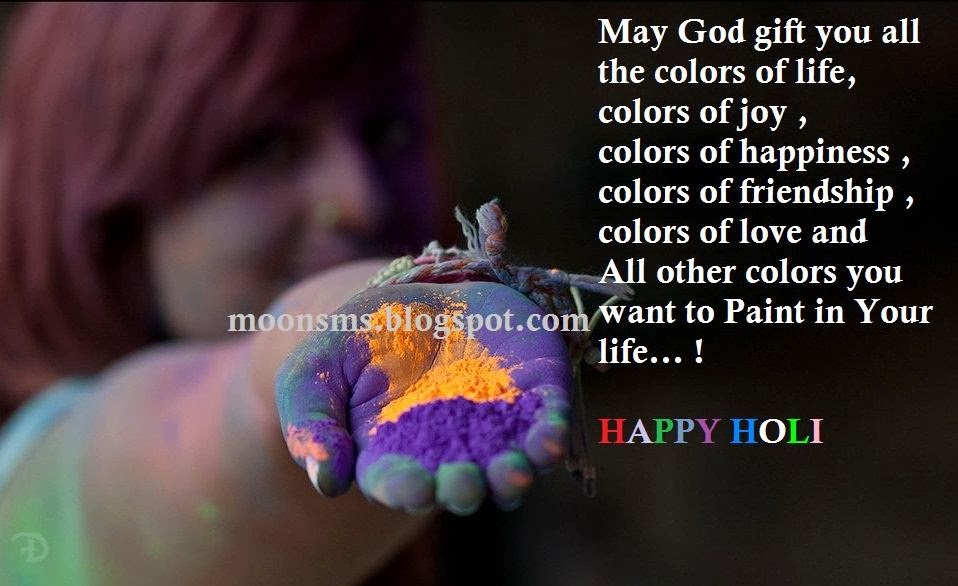 Christian Post Moonsms - Happy Holi Poem In English , HD Wallpaper & Backgrounds