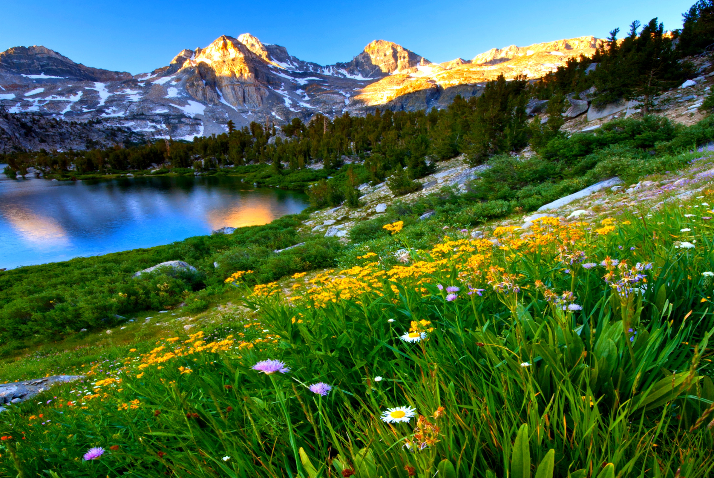 Spring Wallpaper Mountains , HD Wallpaper & Backgrounds